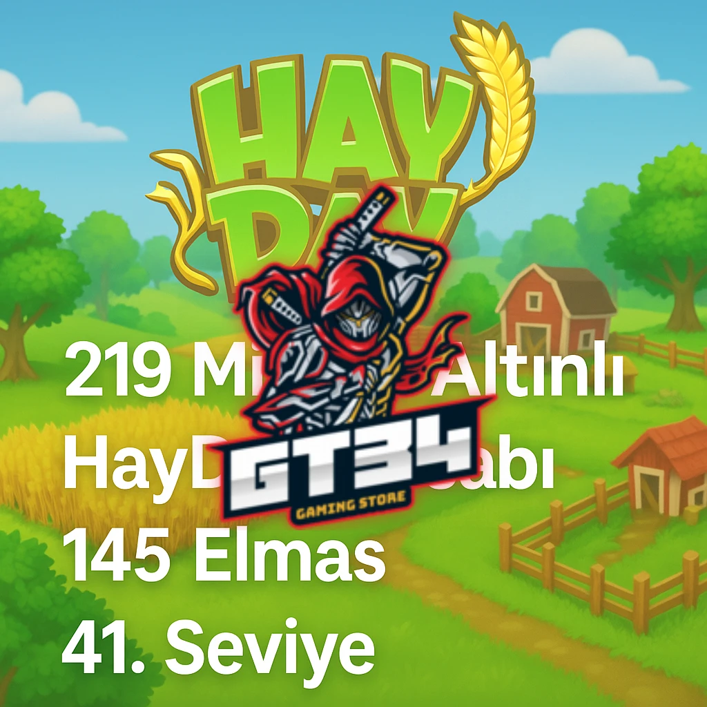 219 Milyon Altınlı HayDay Hesabı | 145 Elmas | 41. Seviye